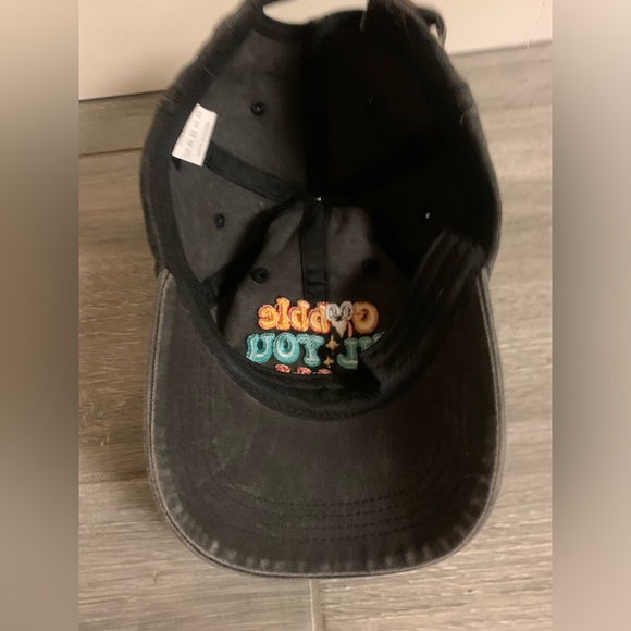 Raised Embroidery Retro “gobble till u wobble” cotton baseball hat Unisex - Picture 14 of 14